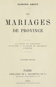 Les mariages de province