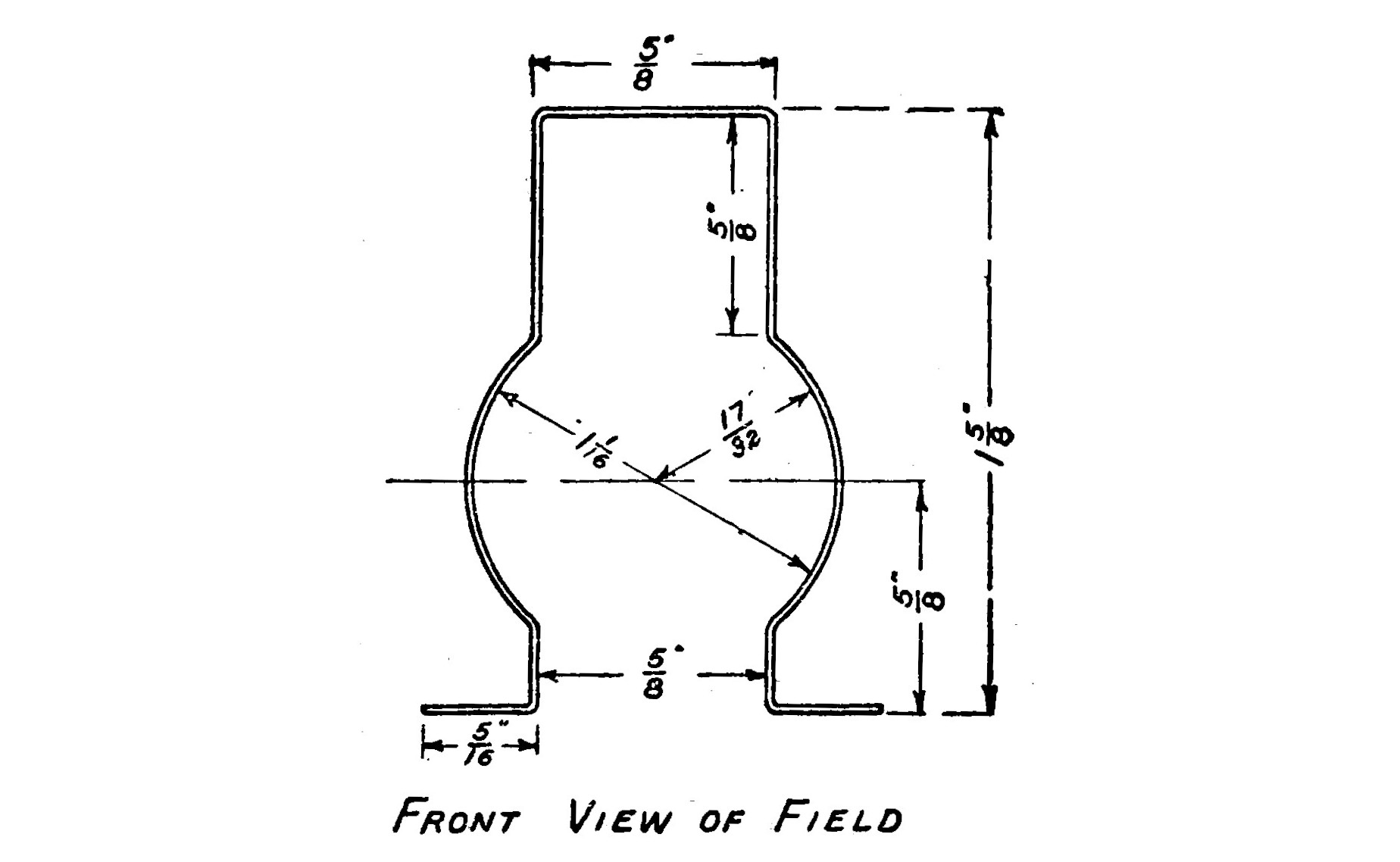 FIG. 10.—A front view of the Field Frame.