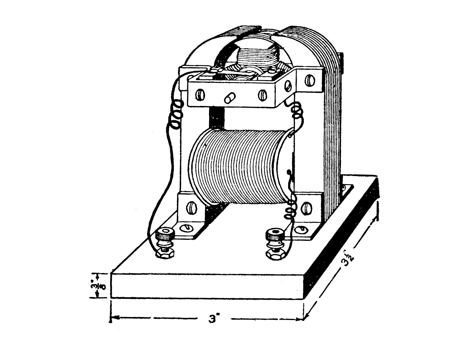 FIG. 40.—The completed Electric Motor.