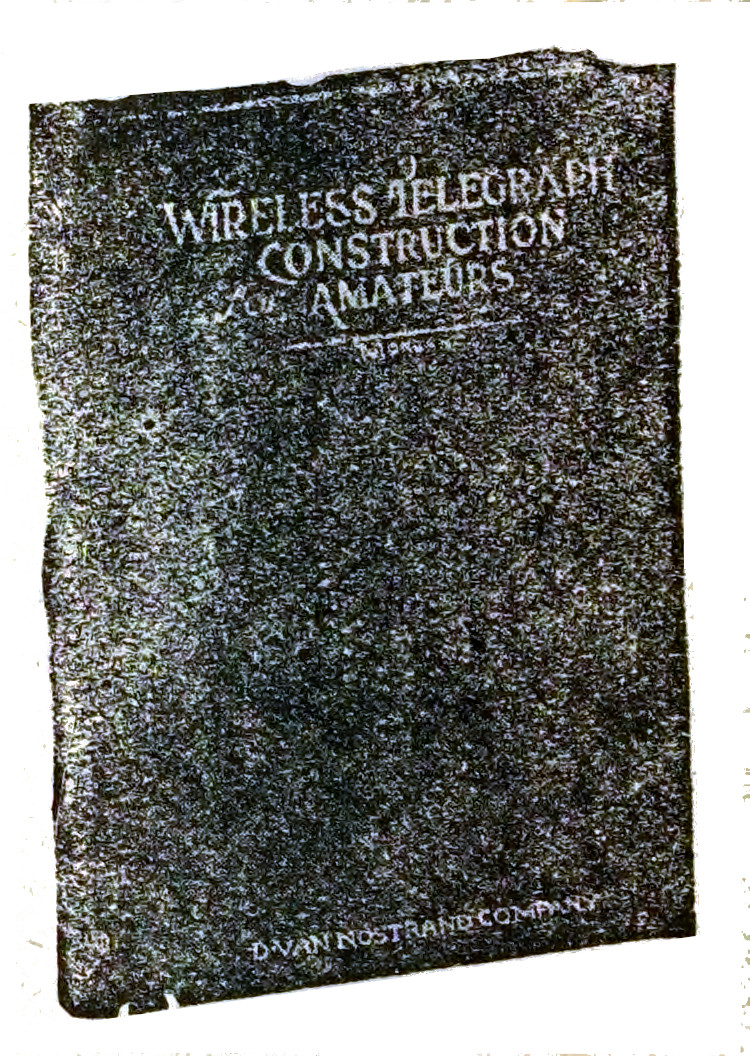 Book Cover WIRELESS TELEGRAPH CONSTRUCTION FOR AMATEURS
