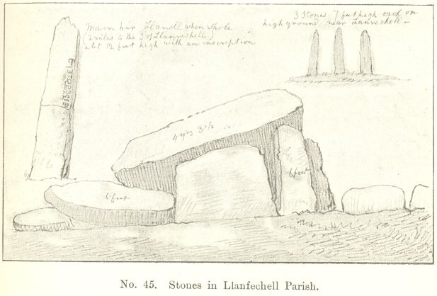No. 45.  Stones in Llanfechell Parish