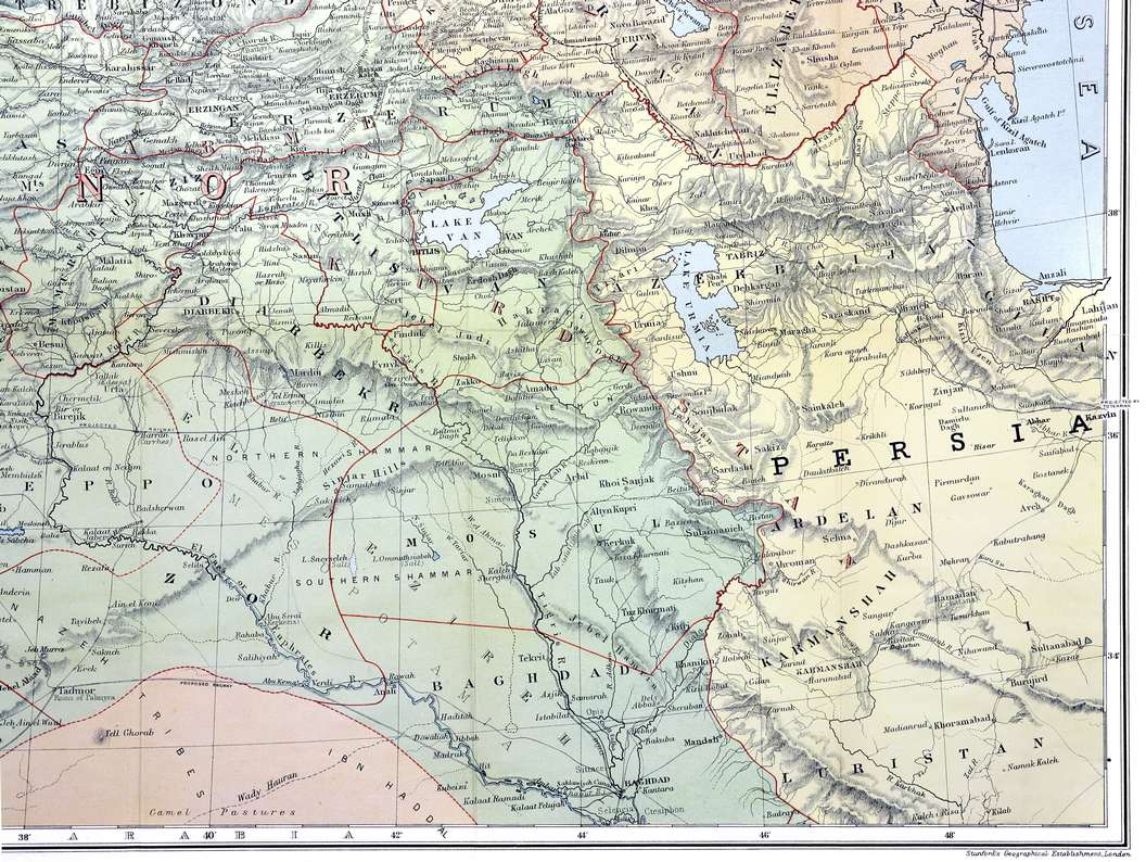 bottom-right quadrant of map