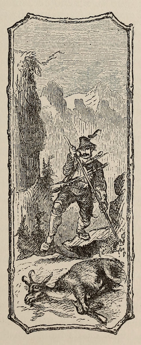 Drawing of a hunt