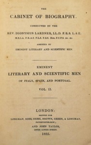 Eminent literary and scientific men of Italy, Spain, and Portugal. Vol. 2 (of 3)