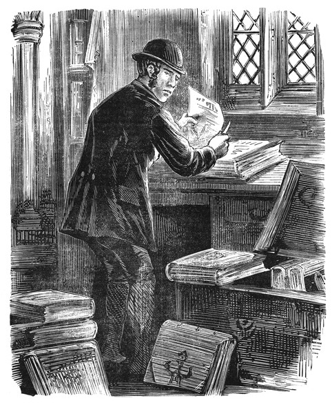 Illustration: RAWTON SEARCHING REGISTER.