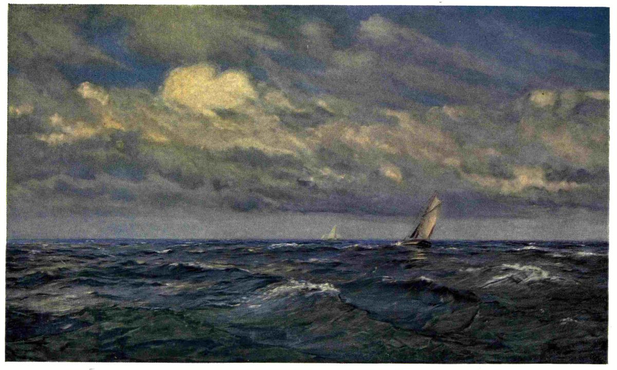 【特価大得価】Adrift/C. Napier Hemy, R. A. 超希少、100年前の画集より 人物画