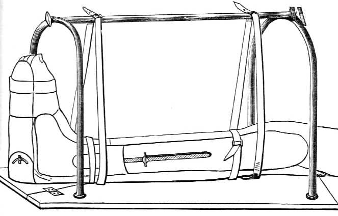 Apparatus to support lower leg.