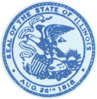 SEAL OF THE STATE OF ILLINOIS • AUG. 26^TH 1818