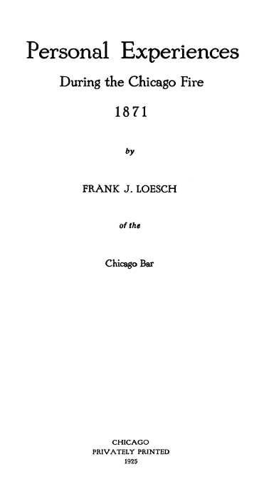 title page