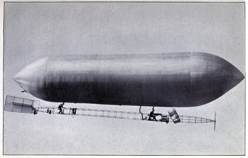 THE BALDWIN ARMY DIRIGIBLE–CURTISS MOTOR