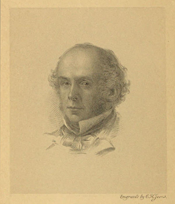 Engraved portrait of the author