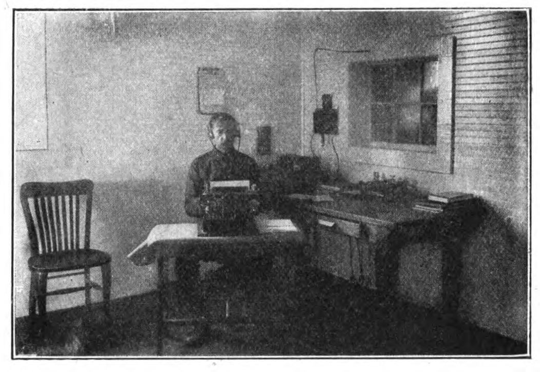 FIG. 94.–Fort Gibbons, Alaska, wireless station.