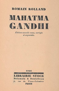 Mahatma Gandhi书籍封面