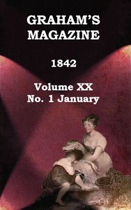 Graham's Magazine, Vol. XX, No. 1, January 1842书籍封面