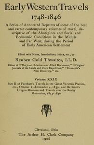Farnham's Travels in the Great Western Prairies, etc., part 2, October 21-December 4, 1839