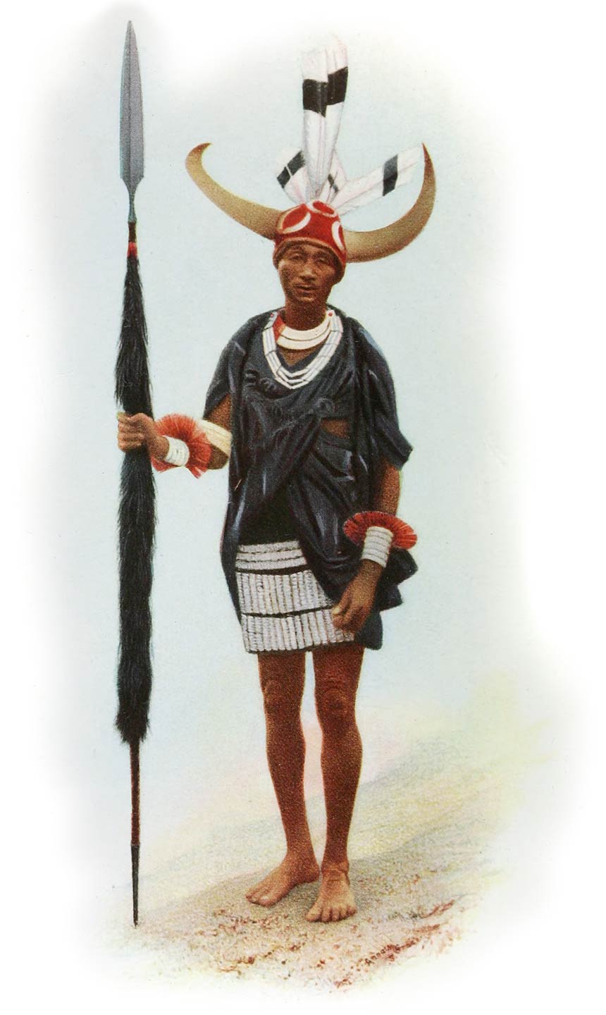 The Puthi of Lakhuti in ceremonial dress.