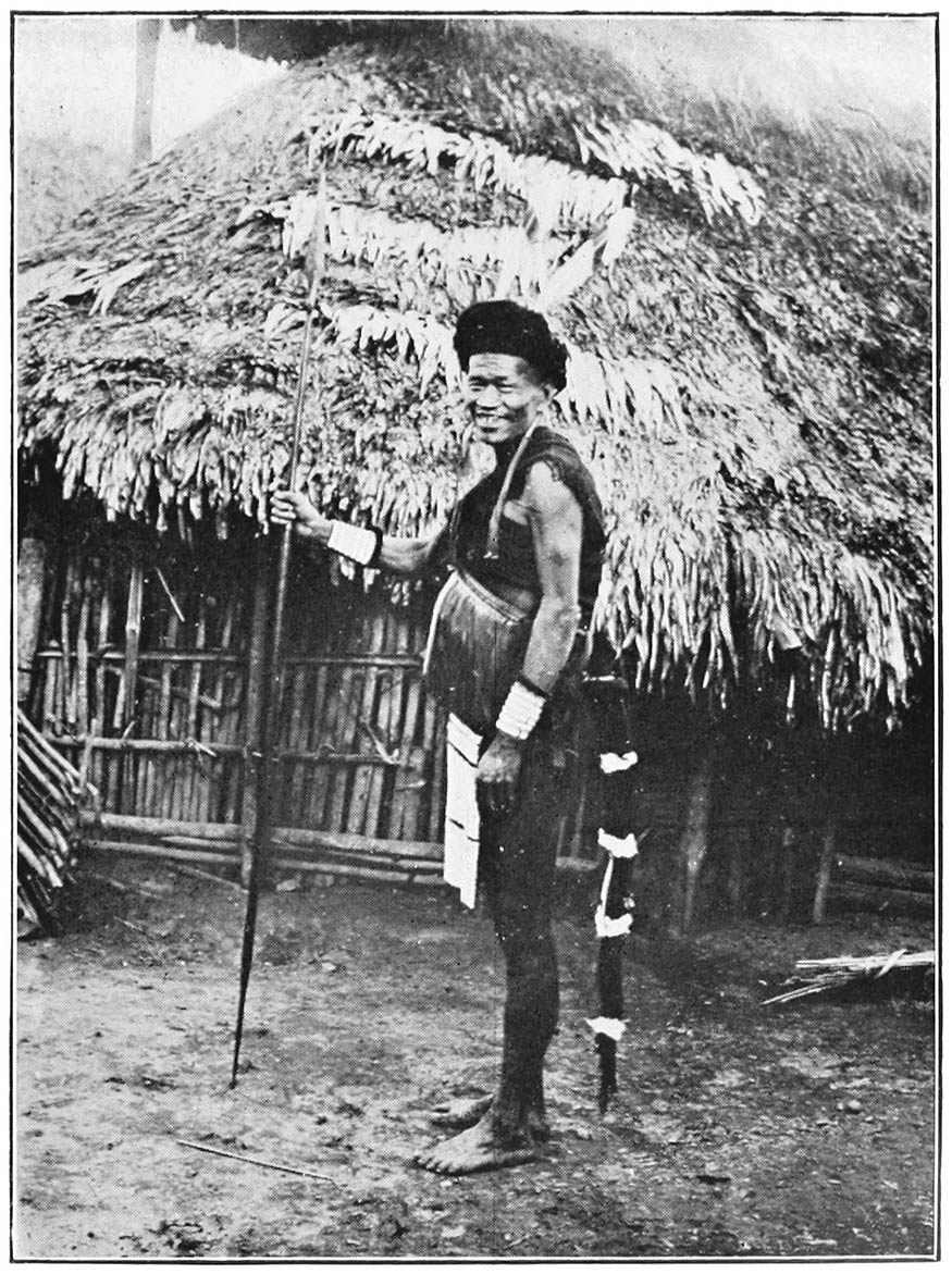 A Dancer at the rebuilding of a Morung