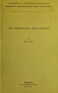 The Emeryville Shellmound书籍封面
