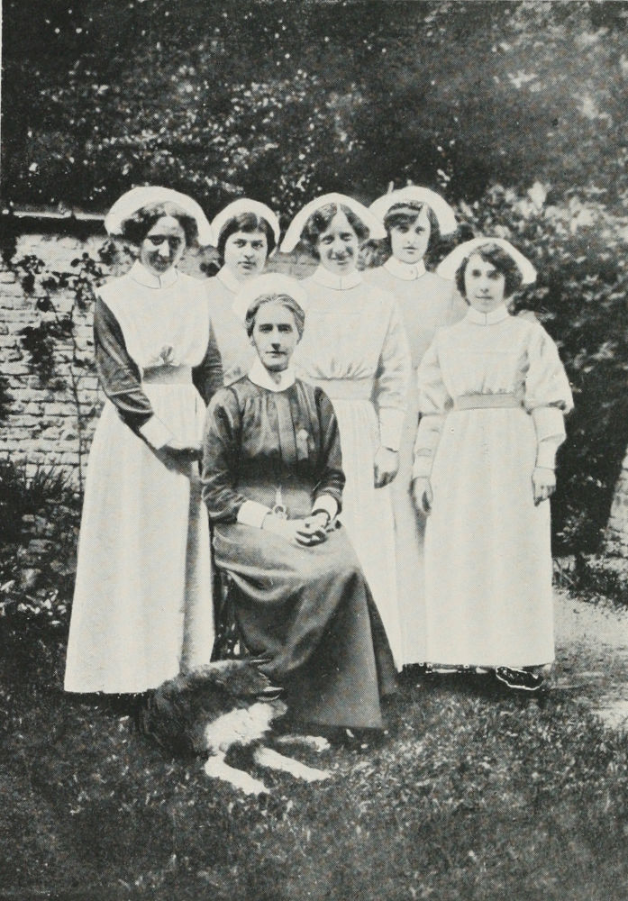 NURSE CAVELL, FROM A PHOTOGRAPH TAKEN IN BRUSSELS.