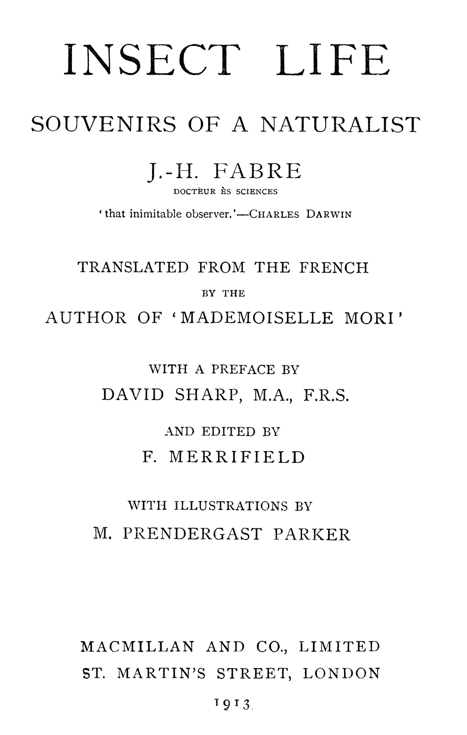 Original Title Page.