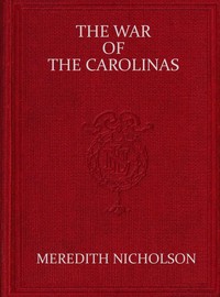 The war of the Carolinas图书封面