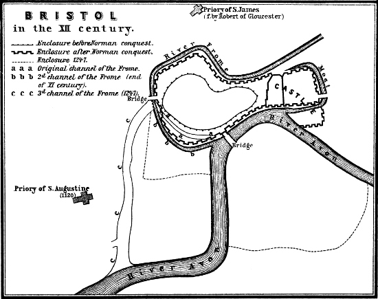 Bristol in the XII century.
