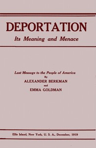 Deportation, its meaning and menace