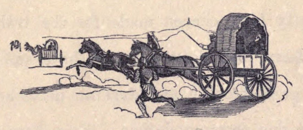 Horse-drawn wagon