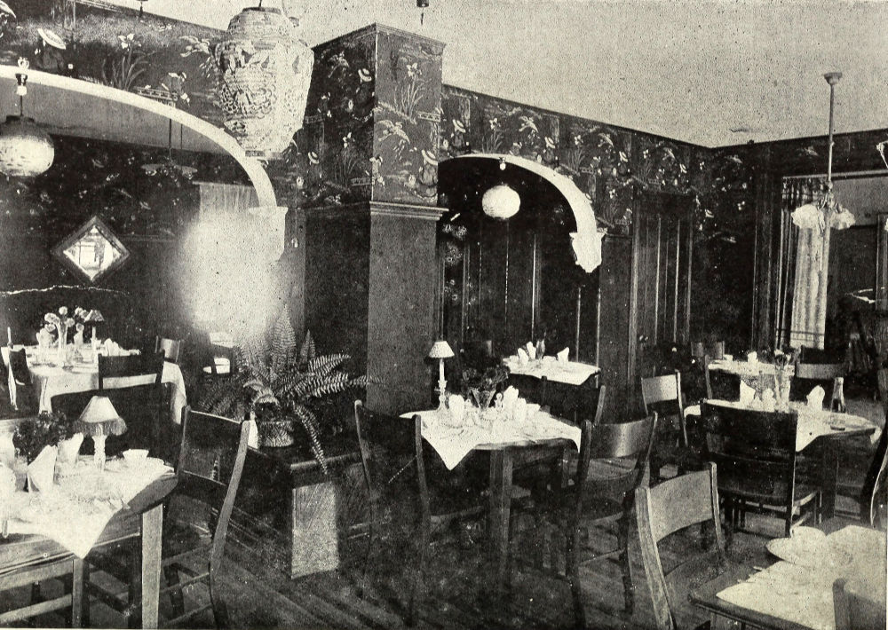 The tea room