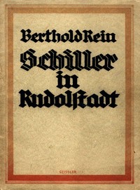 Schiller in Rudolstadt图书封面