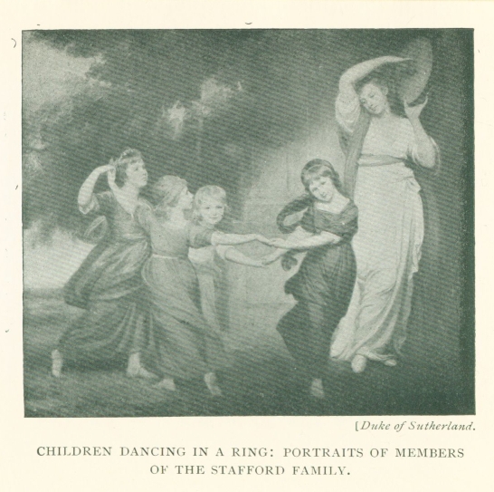 CHILDREN DANCING IN A RING: PORTRAITS OF MEMBERS OF THE STAFFORD FAMILY.