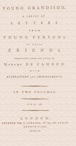 Young Grandison, volume 2 (of 2)