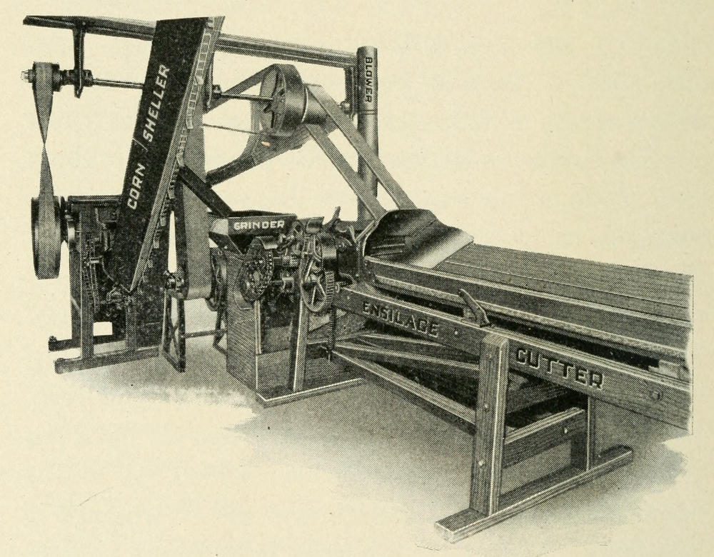 Showing arrangement of machinery