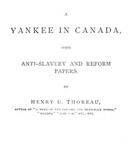 A Yankee in Canada, with Anti-slavery and reform papers.