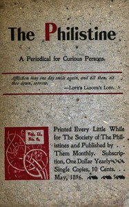 The Philistine :  a periodical for curious persons (Vol. II, No. 6, May 1896)