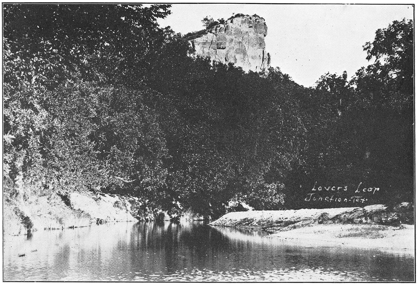 LOVER’S LEAP, NEAR JUNCTION, KIMBLE COUNTY