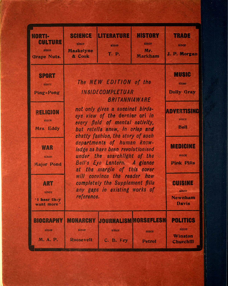 Back Cover of Book