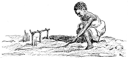 boy playing in mud