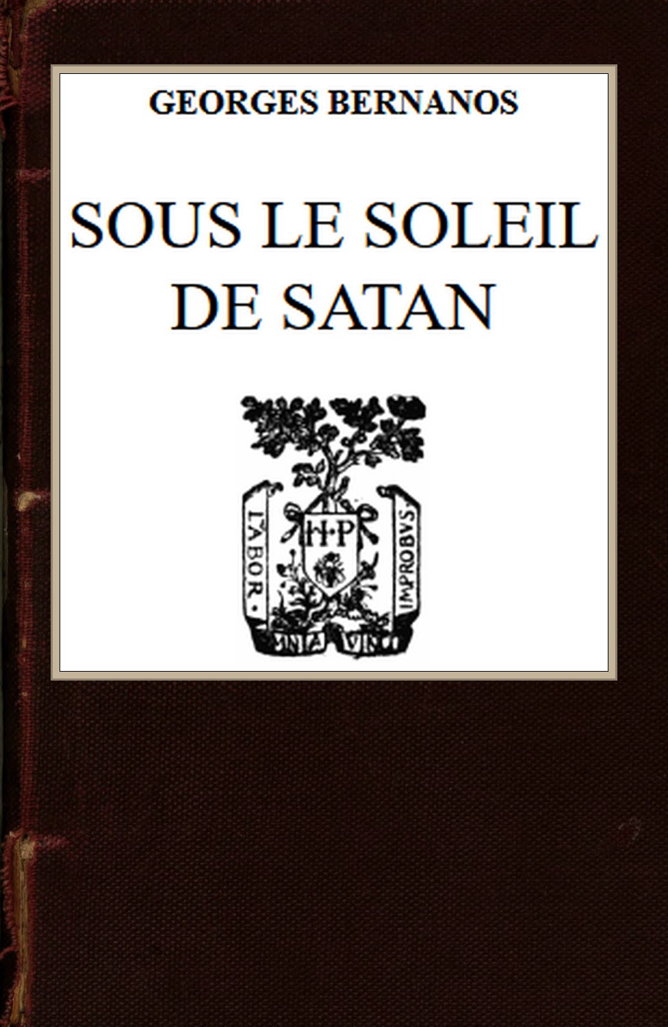 The Project Gutenberg eBook of Sous le soleil, par Georges Bernanos.