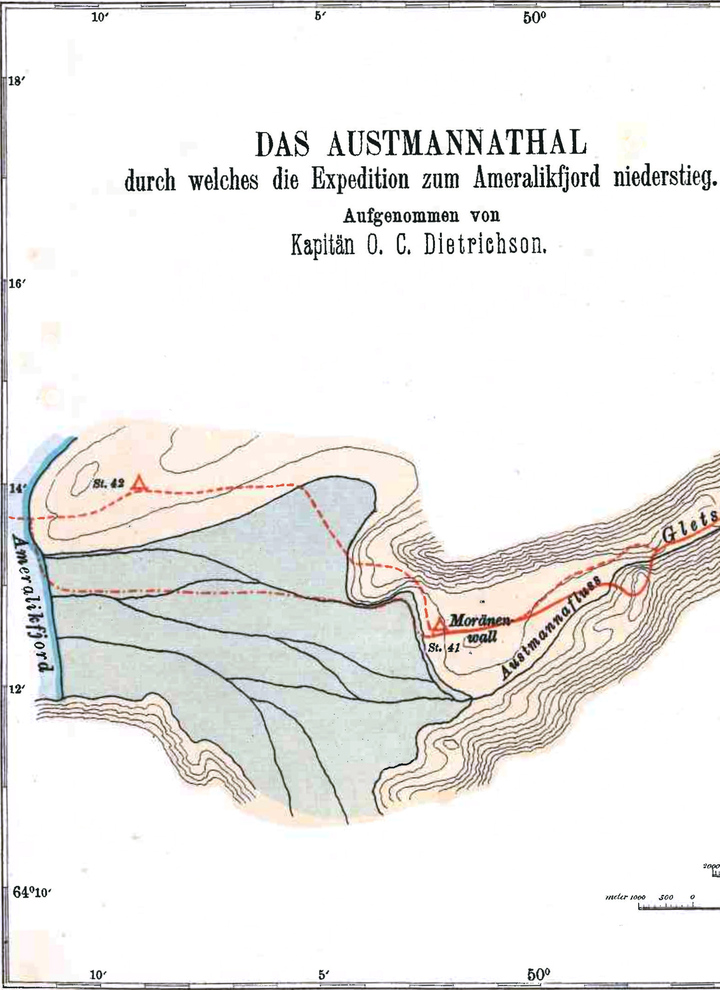 Das Austmannsthal;   linkes Drittel