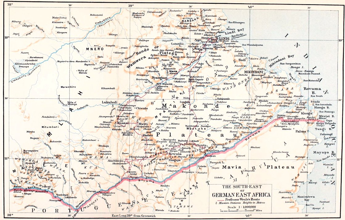 THE SOUTH-EAST OF GERMAN EAST AFRICA