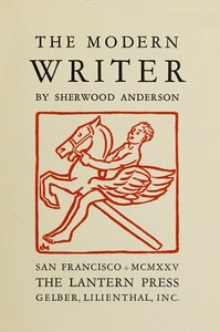 The modern writer