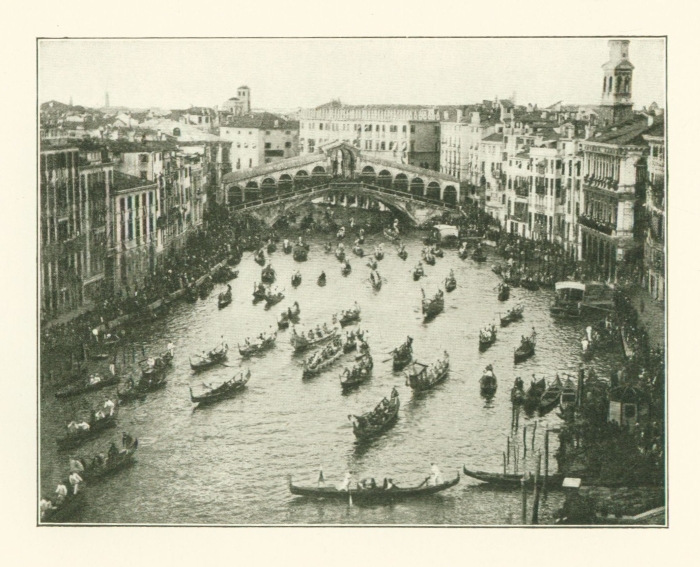 <i>Festival Scene, Bridge of the Rialto.</i>