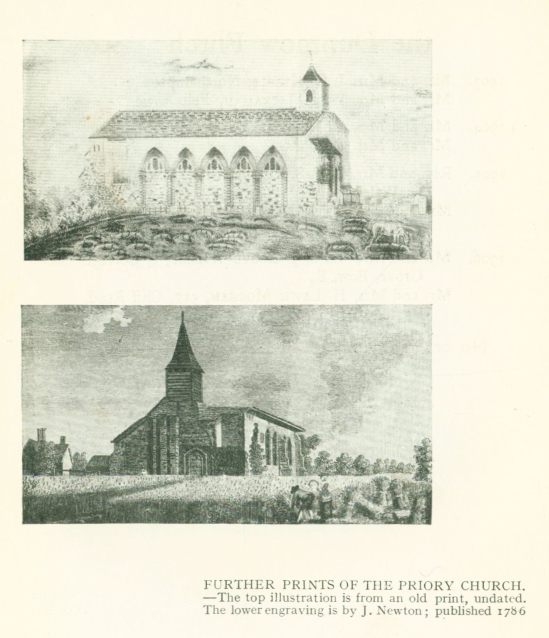 FURTHER PRINTS OF THE PRIORY CHURCH.