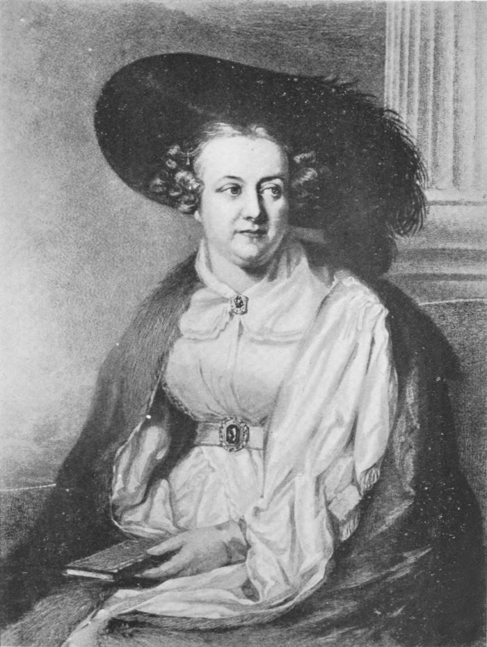 Painting of Mary Russell Mitford 1829