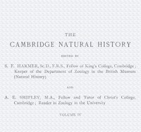 The Cambridge natural history, Vol. 04 (of 10)