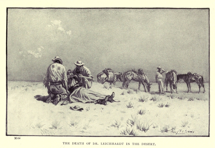 THE DEATH OF DR. LEICHHARDT IN THE DESERT.