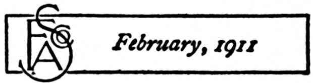 February, 1911