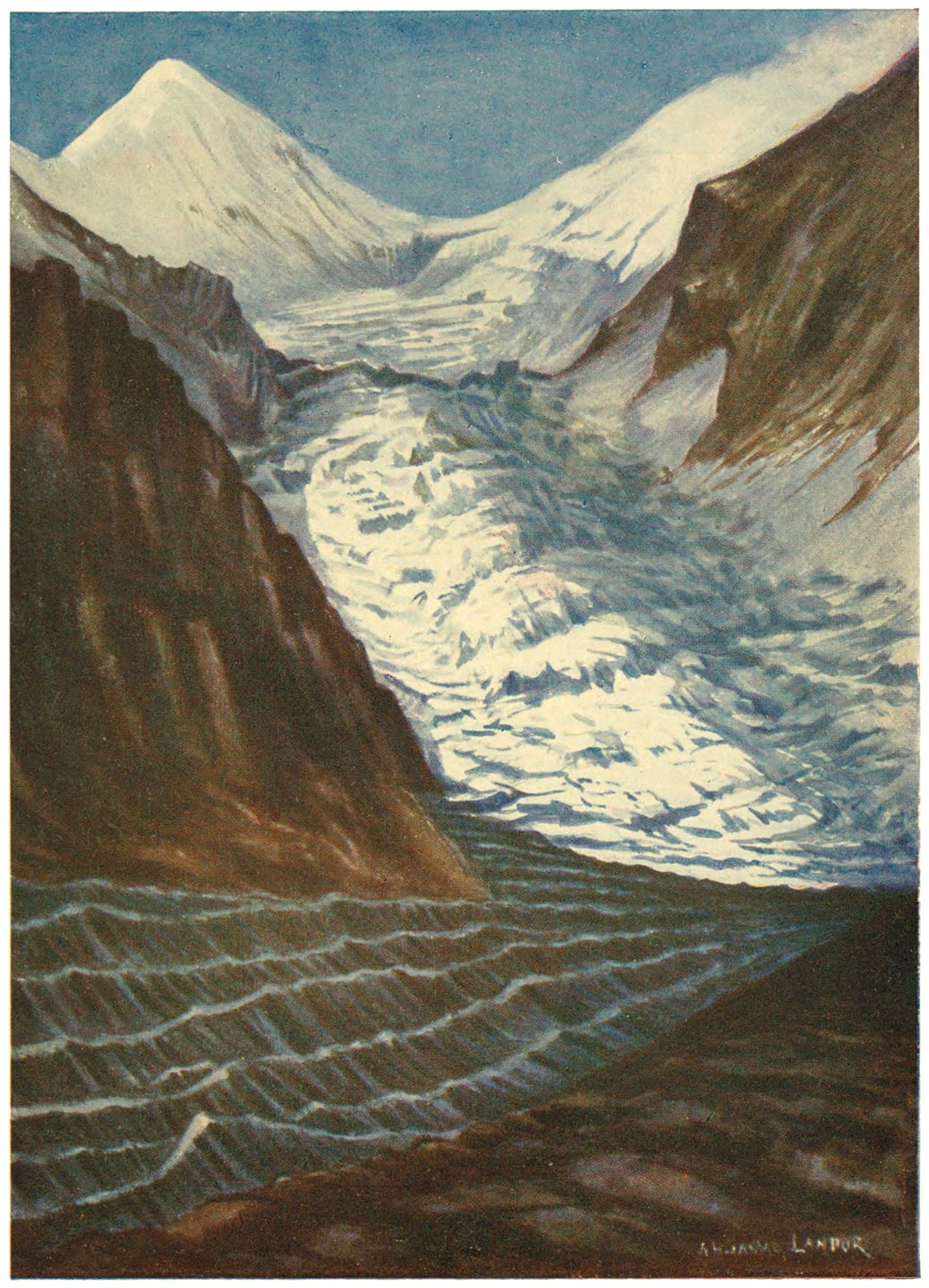 The Armida Landor Glacier, Nepal