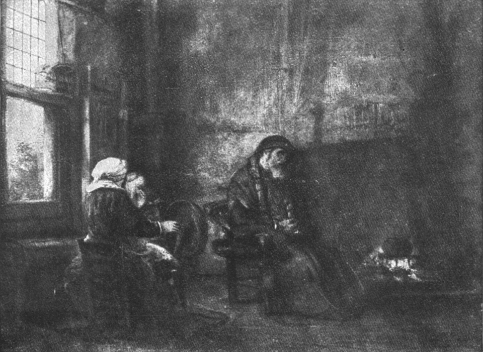 Tobias und seine Frau von Rembrandt